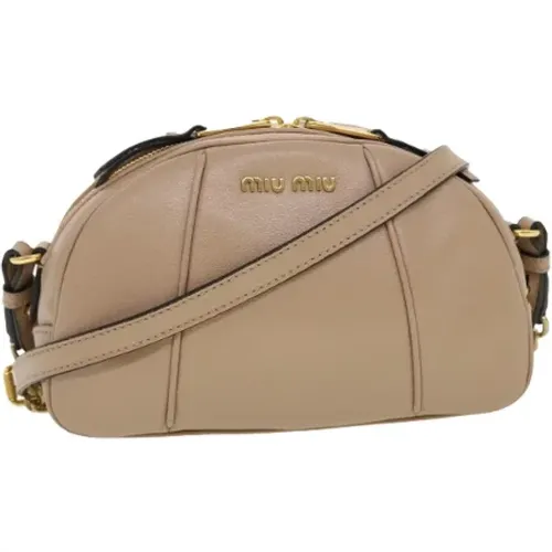 Pre-owned > Pre-owned Bags > Pre-owned Cross Body Bags - - Miu Miu Pre-owned - Modalova