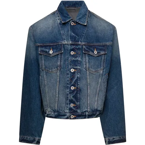 Jackets > Denim Jackets - - Kenzo - Modalova