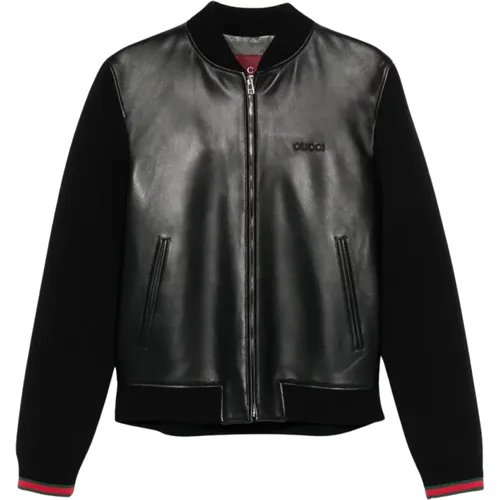 Jackets > Bomber Jackets - - Gucci - Modalova