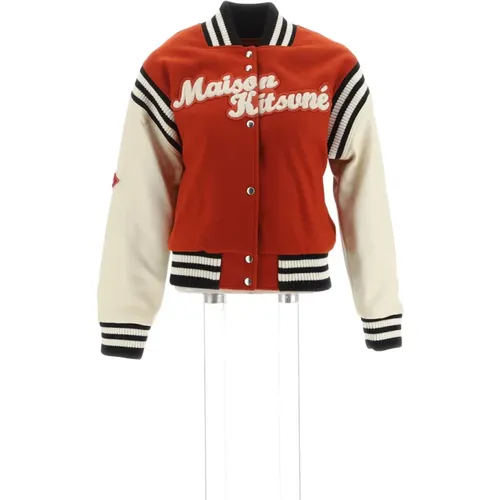 Jackets > Bomber Jackets - - Maison Kitsuné - Modalova