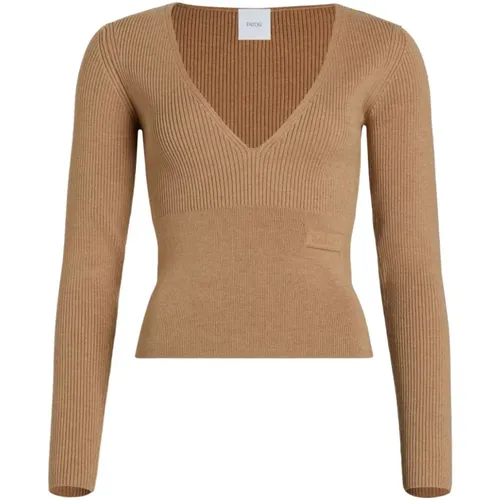 Knitwear > V-neck Knitwear - - Patou - Modalova