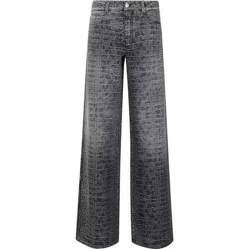 Jeans > Wide Jeans - - Ermanno Scervino - Modalova