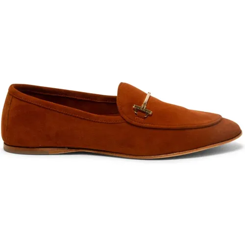 Shoes > Flats > Loafers - - Testoni - Modalova