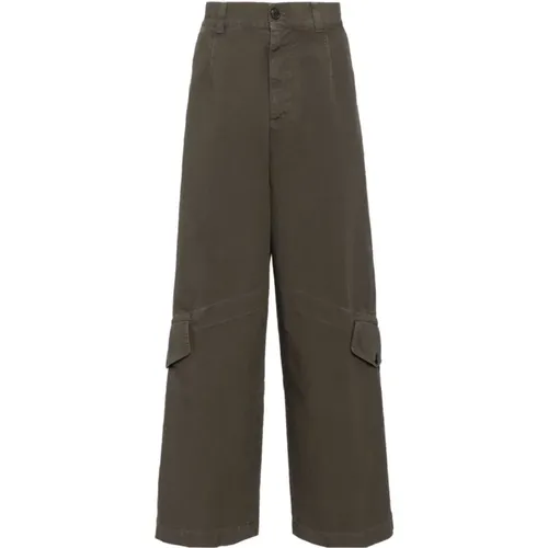 Trousers > Straight Trousers - - Dries Van Noten - Modalova