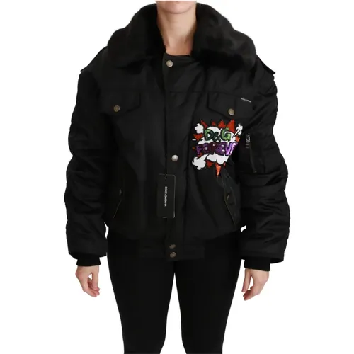 Jackets > Bomber Jackets - - Dolce & Gabbana - Modalova