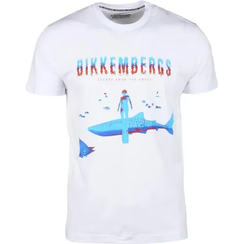 Tops > T-Shirts - - Bikkembergs - Modalova