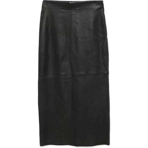 Skirts > Leather Skirts - - Alysi - Modalova