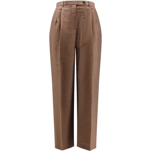 Trousers > Straight Trousers - - The Row - Modalova