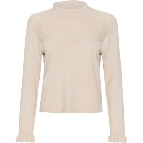 Knitwear > Turtlenecks - - Cream - Modalova