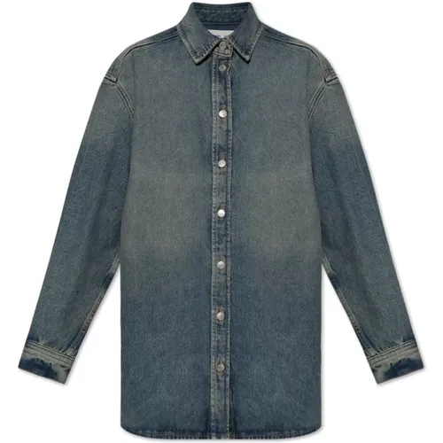 Blouses & Shirts > Denim Shirts - - Samsøe Samsøe - Modalova