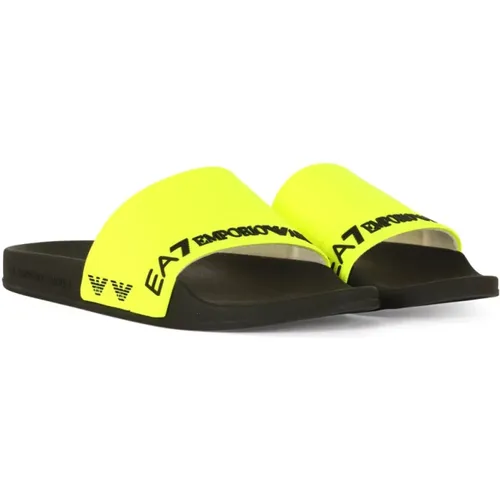 Shoes > Flip Flops & Sliders > Sliders - - Emporio Armani EA7 - Modalova