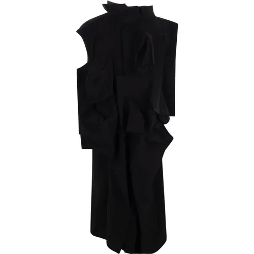 Dresses > Day Dresses > Midi Dresses - - Yohji Yamamoto - Modalova