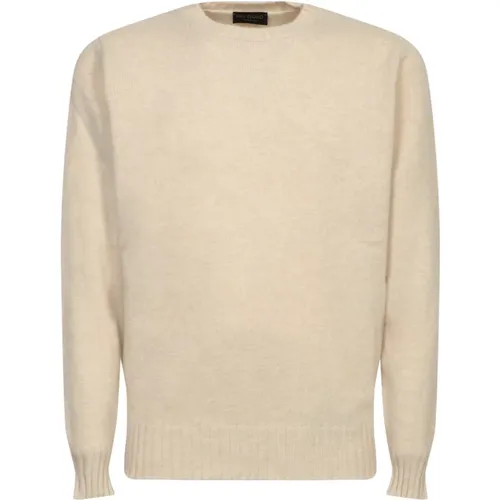 Knitwear > Round-neck Knitwear - - Dell'oglio - Modalova