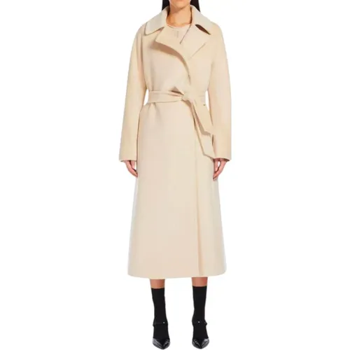 Coats > Belted Coats - - Max Mara Studio - Modalova