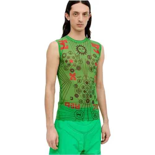 Tops > Sleeveless Tops - - Walter Van Beirendonck - Modalova