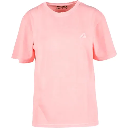 Autry - Tops > T-Shirts - Pink - Autry - Modalova