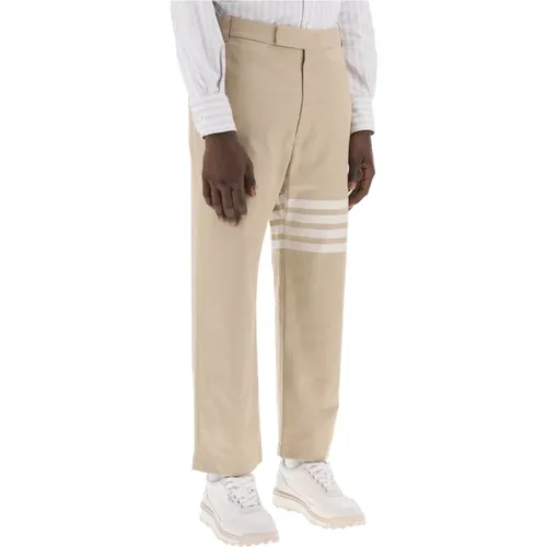 Trousers > Straight Trousers - - Thom Browne - Modalova