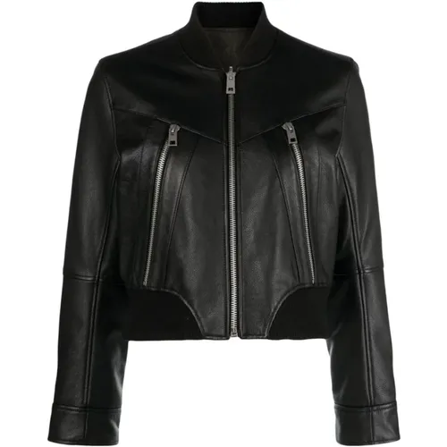 Jackets > Leather Jackets - - Zadig & Voltaire - Modalova