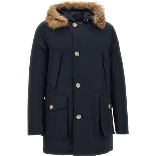 Woolrich - Coats > Parkas - Blue - Woolrich - Modalova