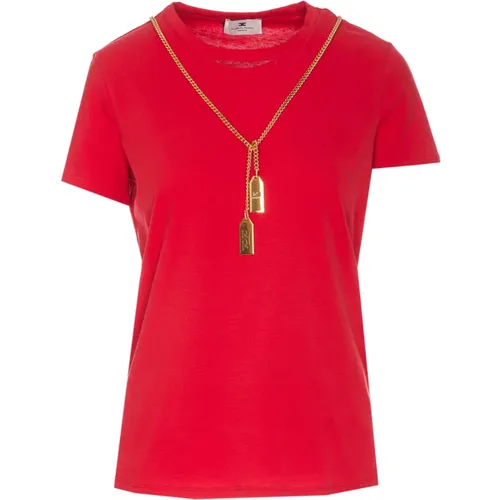 Tops > T-Shirts - - Elisabetta Franchi - Modalova