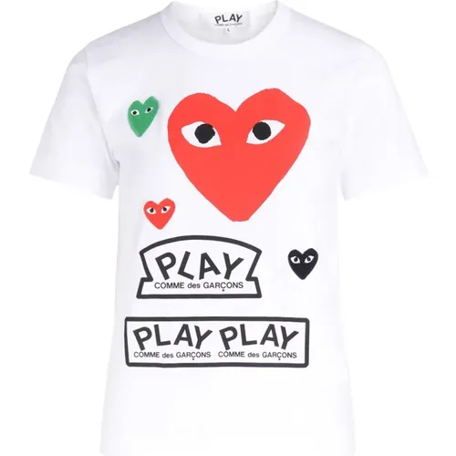 Tops > T-Shirts - - Comme des Garçons Play - Modalova