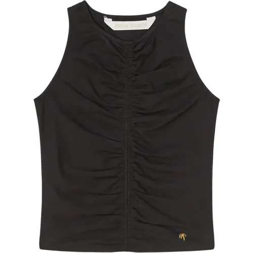 Tops > Sleeveless Tops - - Palm Angels - Modalova