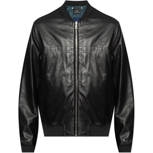 Jackets > Leather Jackets - - PS By Paul Smith - Modalova