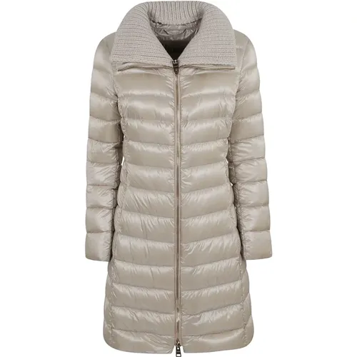 Herno - Coats > Parkas - Beige - Herno - Modalova