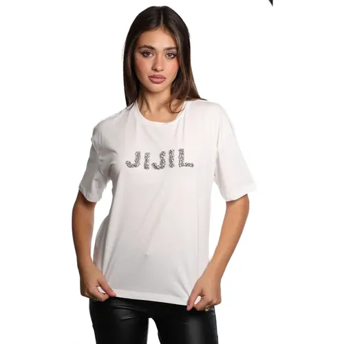 Jijil - Tops > T-Shirts - White - Jijil - Modalova