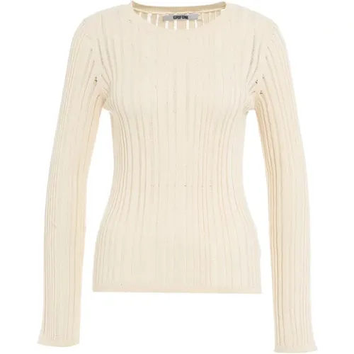 Knitwear > Round-neck Knitwear - - Mauro Grifoni - Modalova