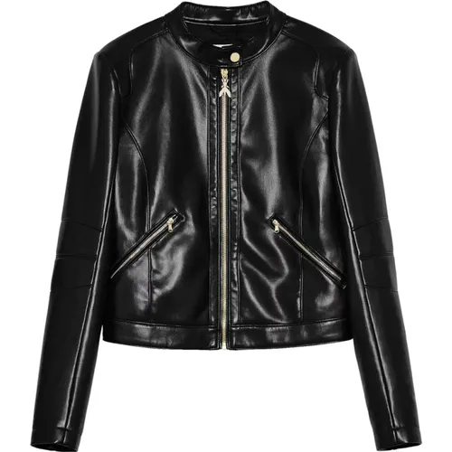 Jackets > Leather Jackets - - PATRIZIA PEPE - Modalova