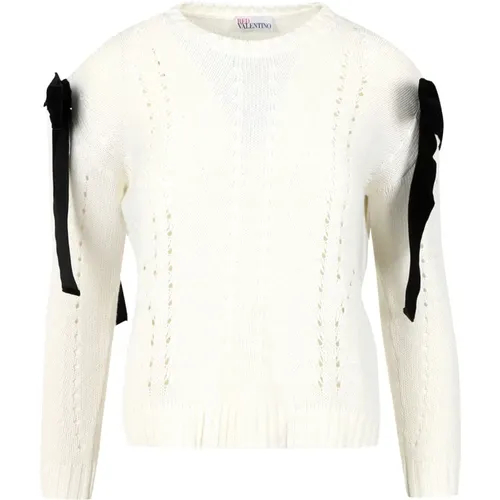 Knitwear > Round-neck Knitwear - - RED Valentino - Modalova