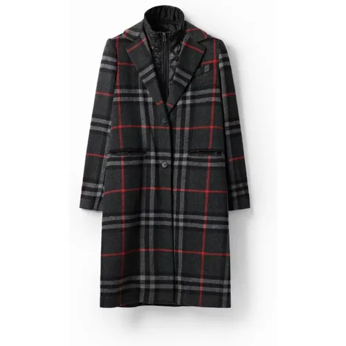 Coats > Single-Breasted Coats - - Desigual - Modalova