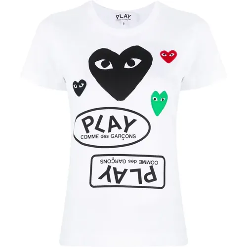 Tops > T-Shirts - - Comme des Garçons Play - Modalova