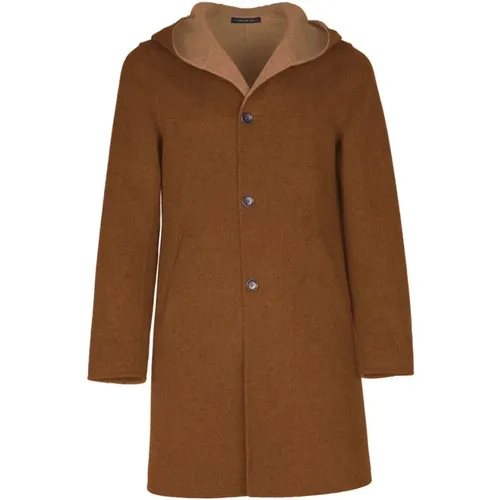 Coats > Single-Breasted Coats - - Made in Italia - Modalova