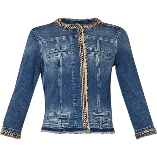 Jackets > Denim Jackets - - Liu Jo - Modalova