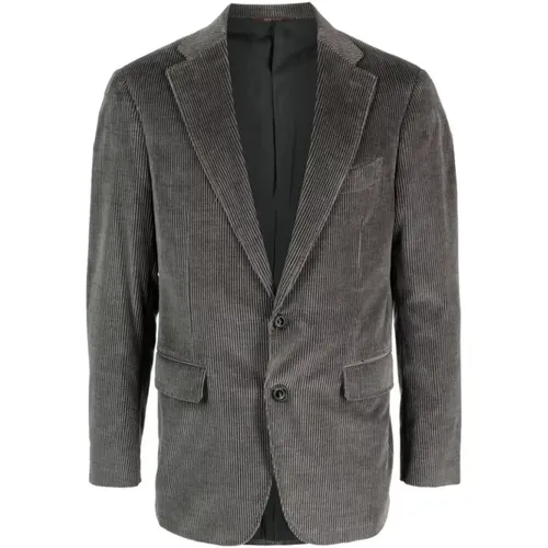 Canali - Jackets > Blazers - Gray - Canali - Modalova