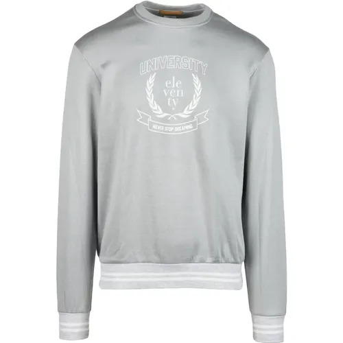 Sweatshirts & Hoodies > Sweatshirts - - Eleventy - Modalova