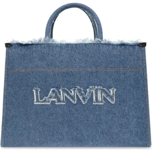 Lanvin - Bags > Tote Bags - Blue - Lanvin - Modalova