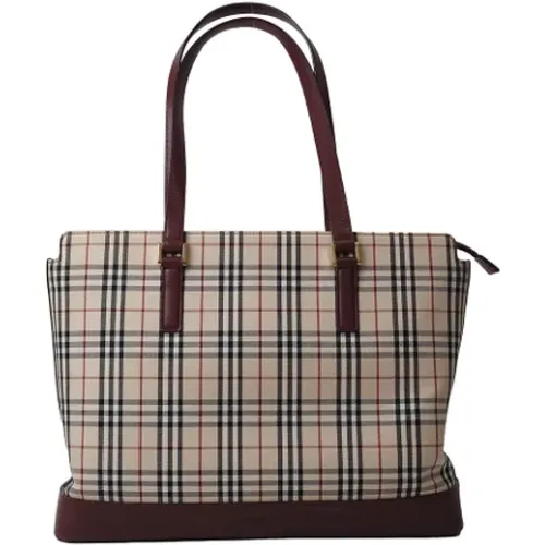 Pre-owned > Pre-owned Bags > Pre-owned Tote Bags - - Burberry Vintage - Modalova