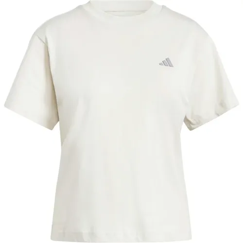 Adidas - Tops > T-Shirts - Beige - Adidas - Modalova