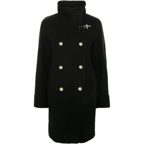 Coats > Double-Breasted Coats - - Fay - Modalova