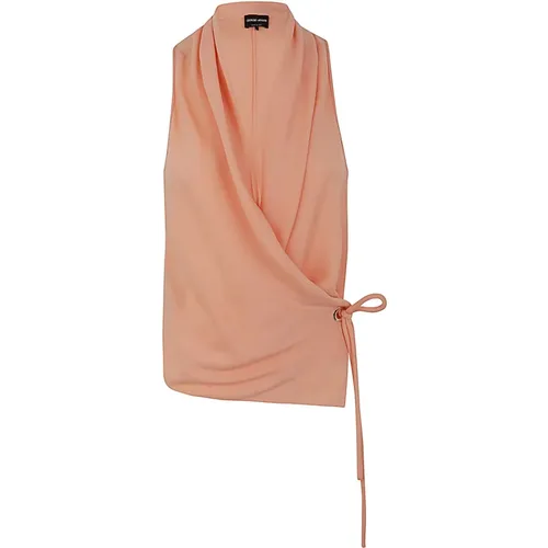 Tops > Sleeveless Tops - - Giorgio Armani - Modalova