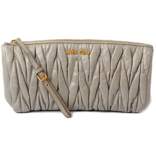 Pre-owned > Pre-owned Bags > Pre-owned Cross Body Bags - - Miu Miu Pre-owned - Modalova