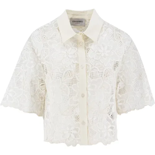 Blouses & Shirts > Shirts - - Ermanno Scervino - Modalova