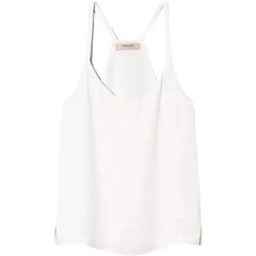 Tops > Sleeveless Tops - - Twinset - Modalova