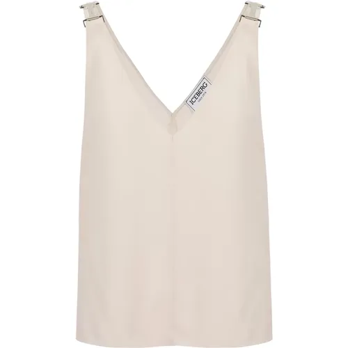 Tops > Sleeveless Tops - - Iceberg - Modalova