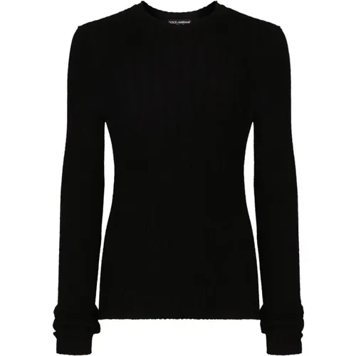 Knitwear > Round-neck Knitwear - - Dolce & Gabbana - Modalova