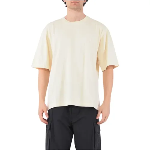 Laneus - Tops > T-Shirts - Beige - Laneus - Modalova