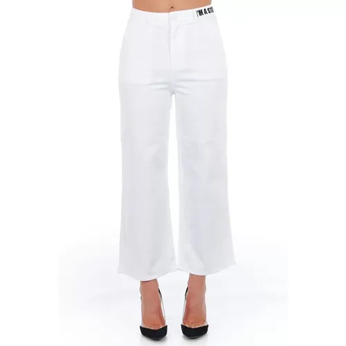 Trousers > Cropped Trousers - - Frankie Morello - Modalova